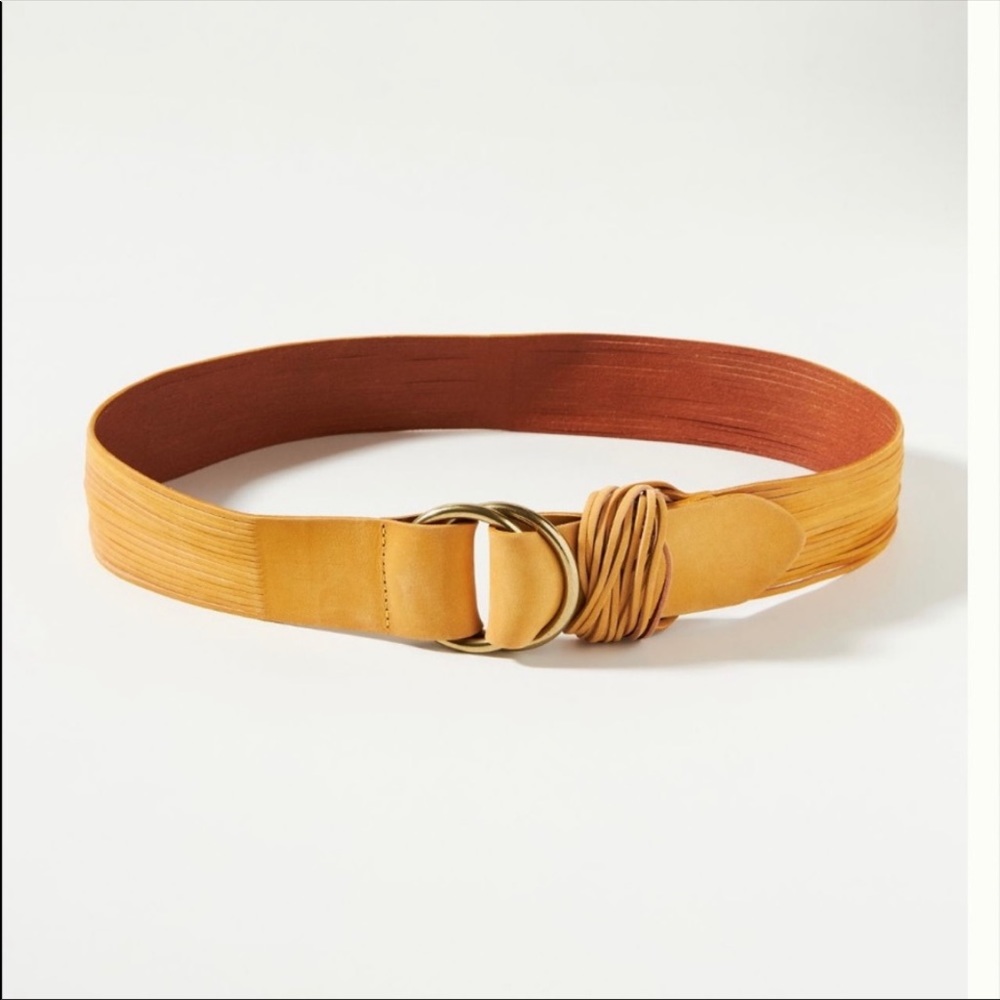 Anthropologie double O ring belt